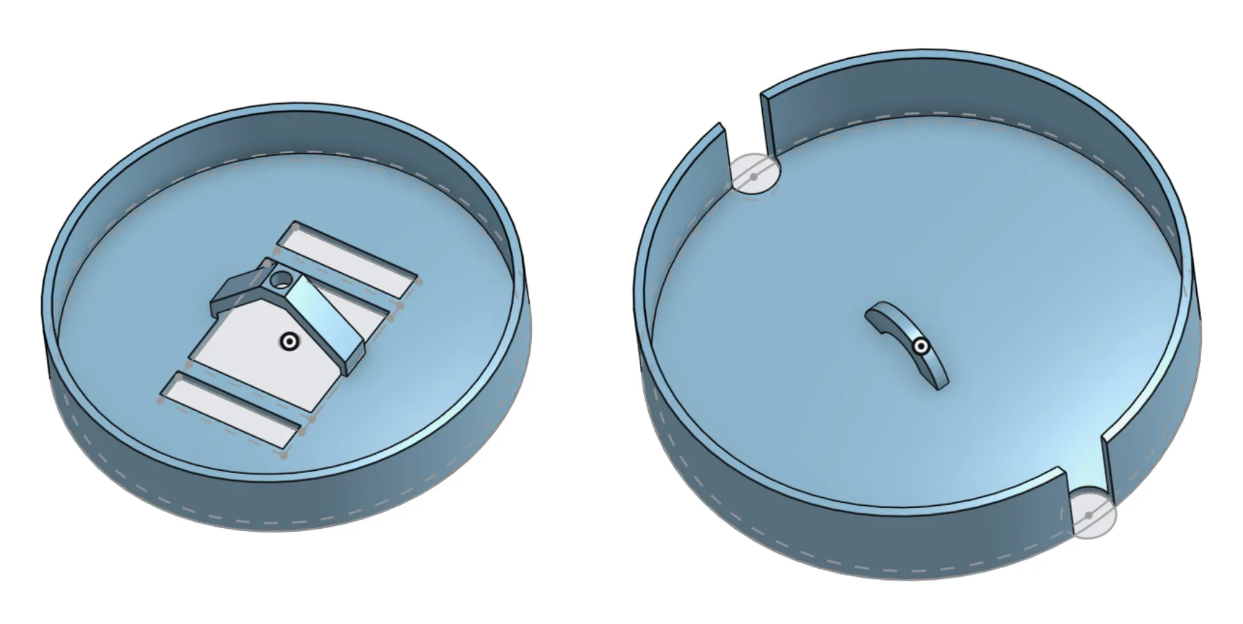 LED mounts to fit into lanterns