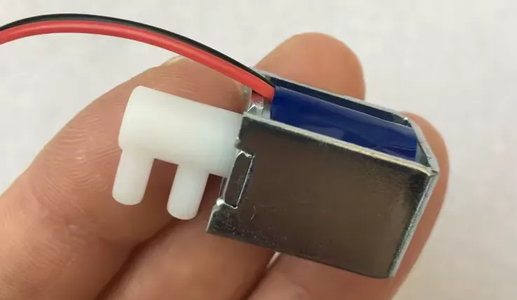 5V normally-closed solenoid value